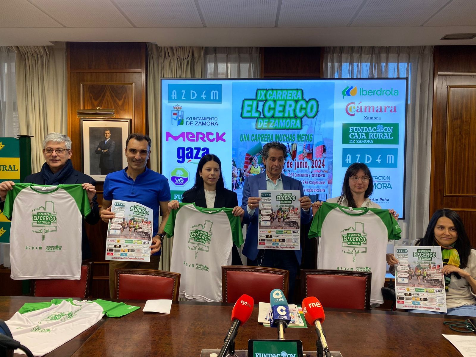 Presentación de la carrera del Cerco de Zamora