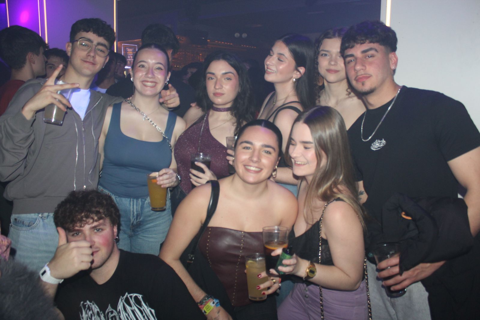 Salamanca de noche, jueves 5 de marzo