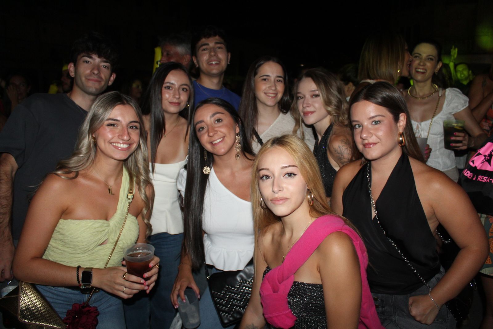 Salamanca de noche, sábado 16 de agosto