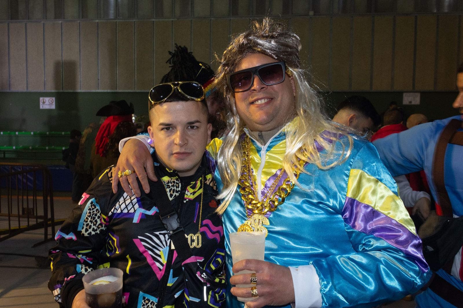 Salamanca de noche, sábado del Carnaval del Toro de Ciudad Rodrigo