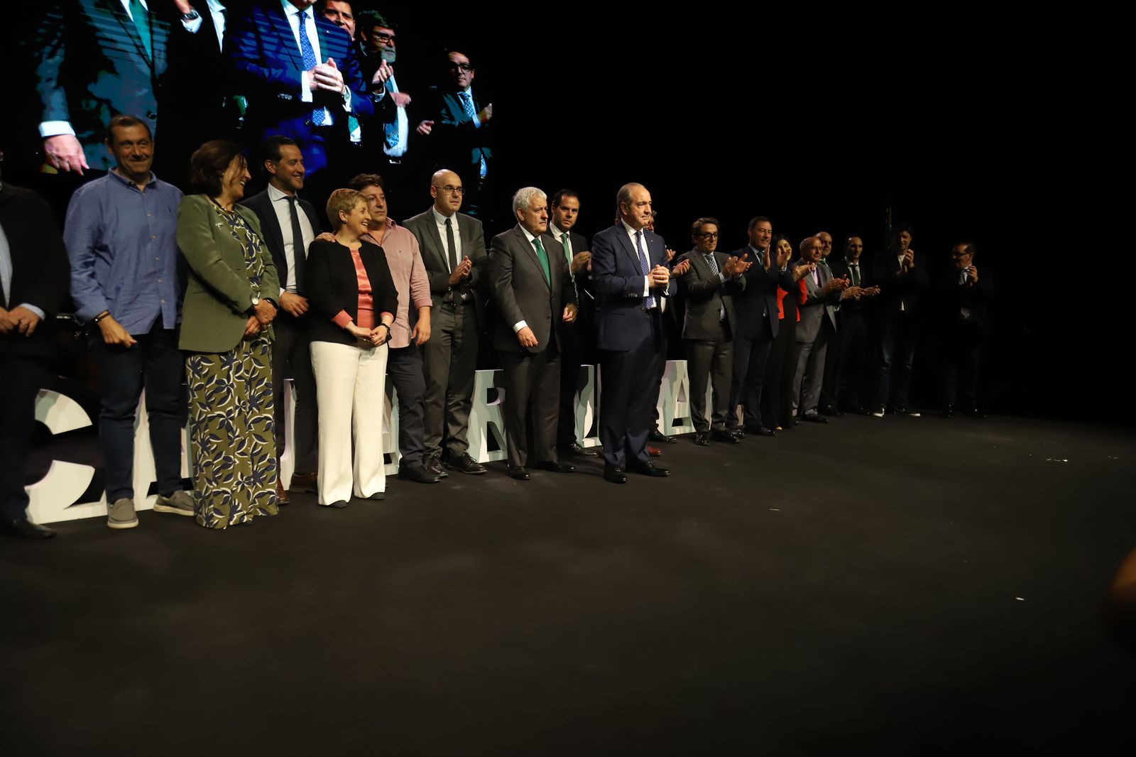 Un instante del homenaje celebrado en IFEZA