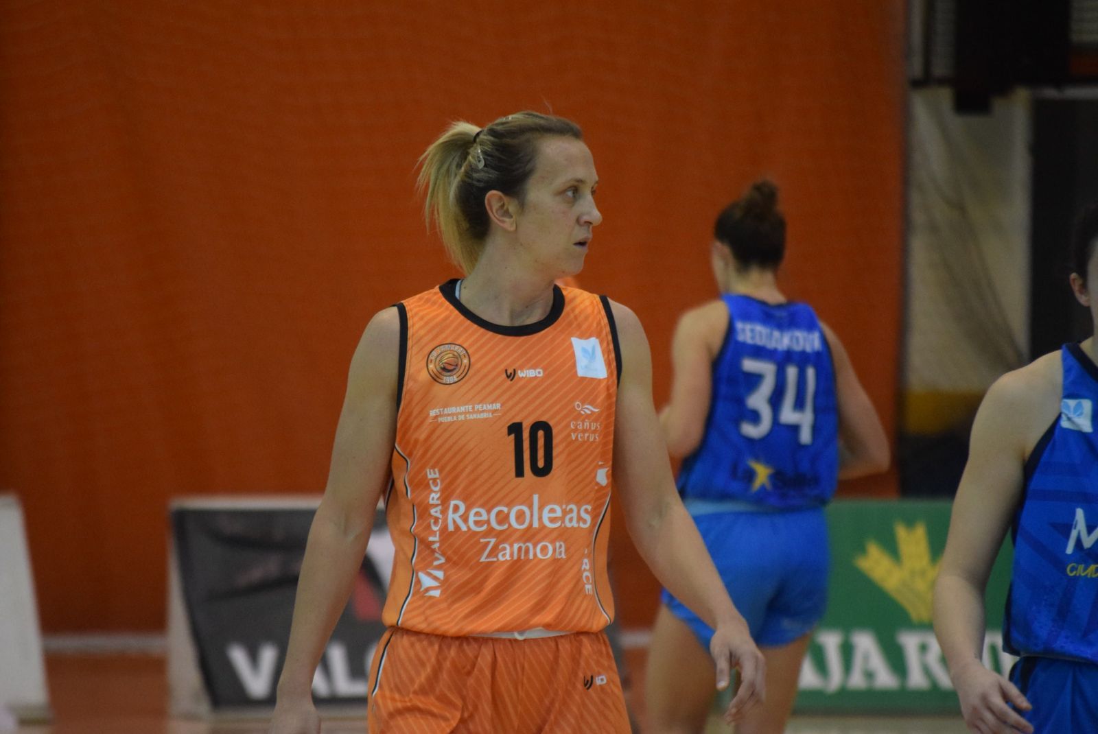Adrijana Knezevic, única jugadora del Zamarat que repite respecto a la temporada pasada. Archivo.