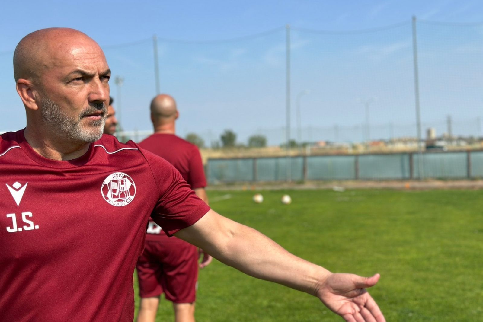 Juan Sabas, entrenador del Zamora CF. Foto: Zamora CF