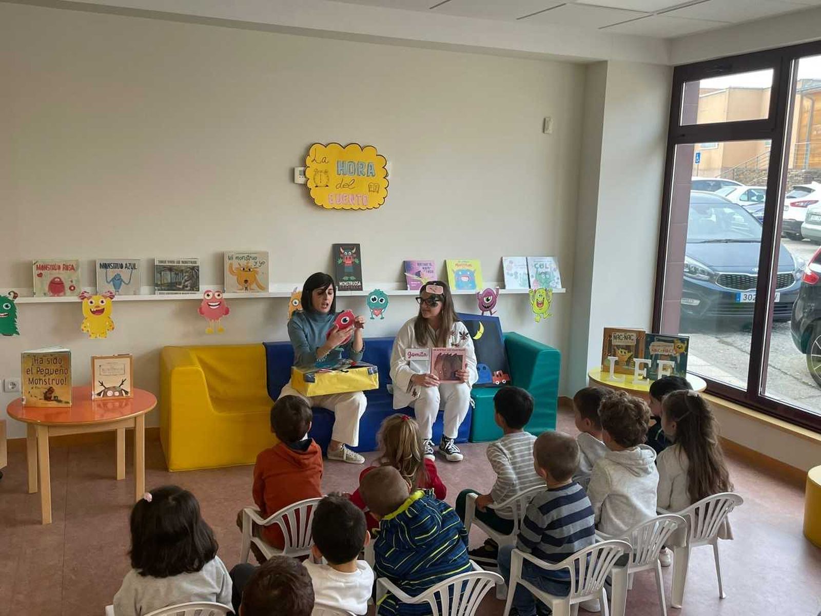 La hora del cuento. Foto Ayto. Guijuelo