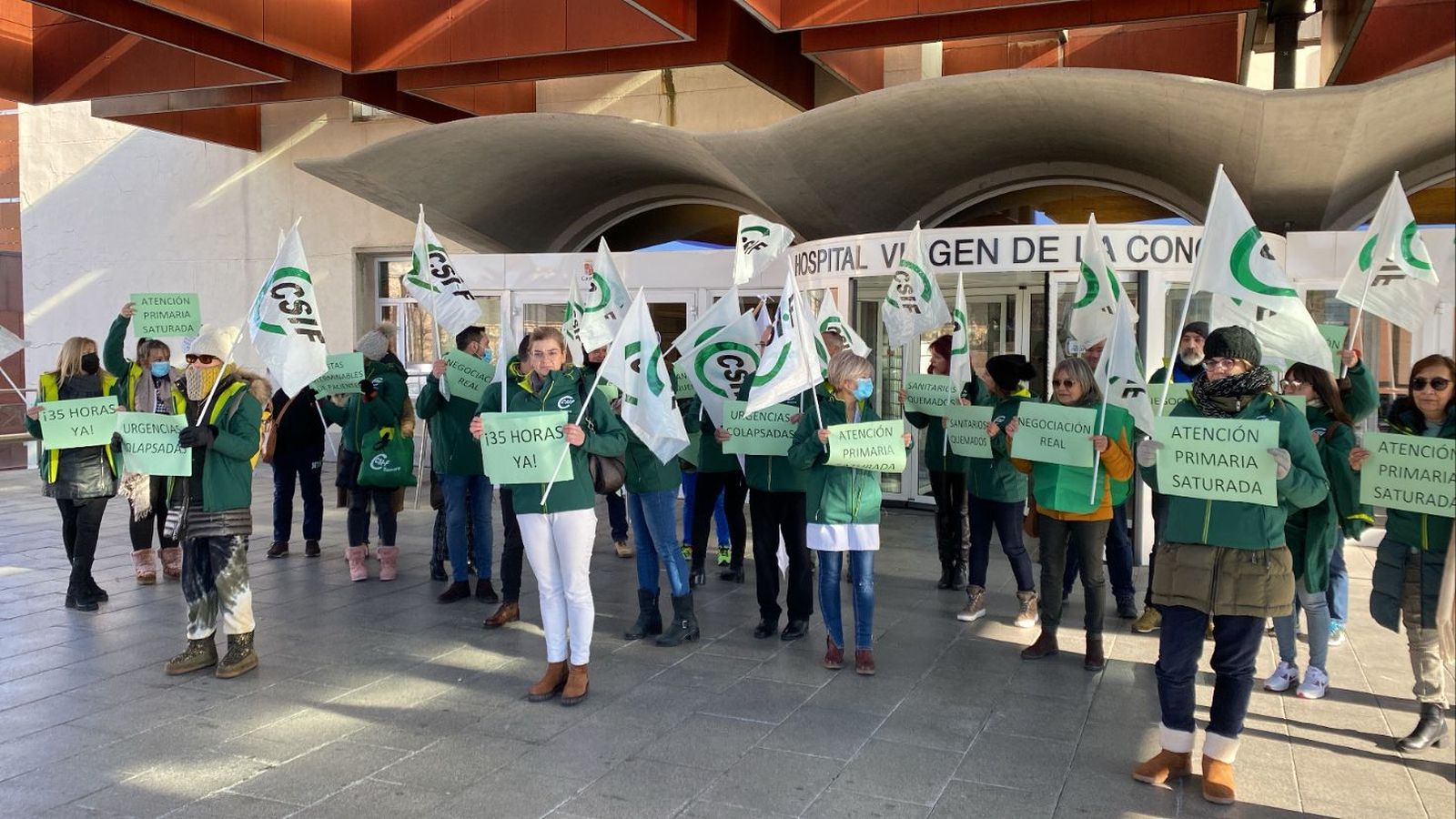 CSIF denuncia la situación de ''caos sanitario'' en Castilla y León