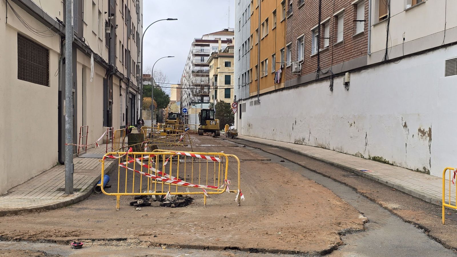 Obras y calles cortadas en Salamanca