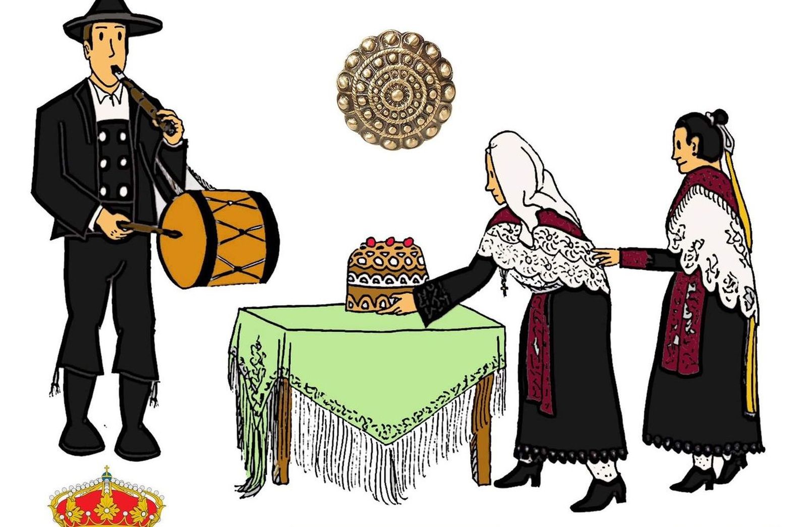 Cartel del V Certamen de Tamborileros 'Andrés Calles' de Guadramiro