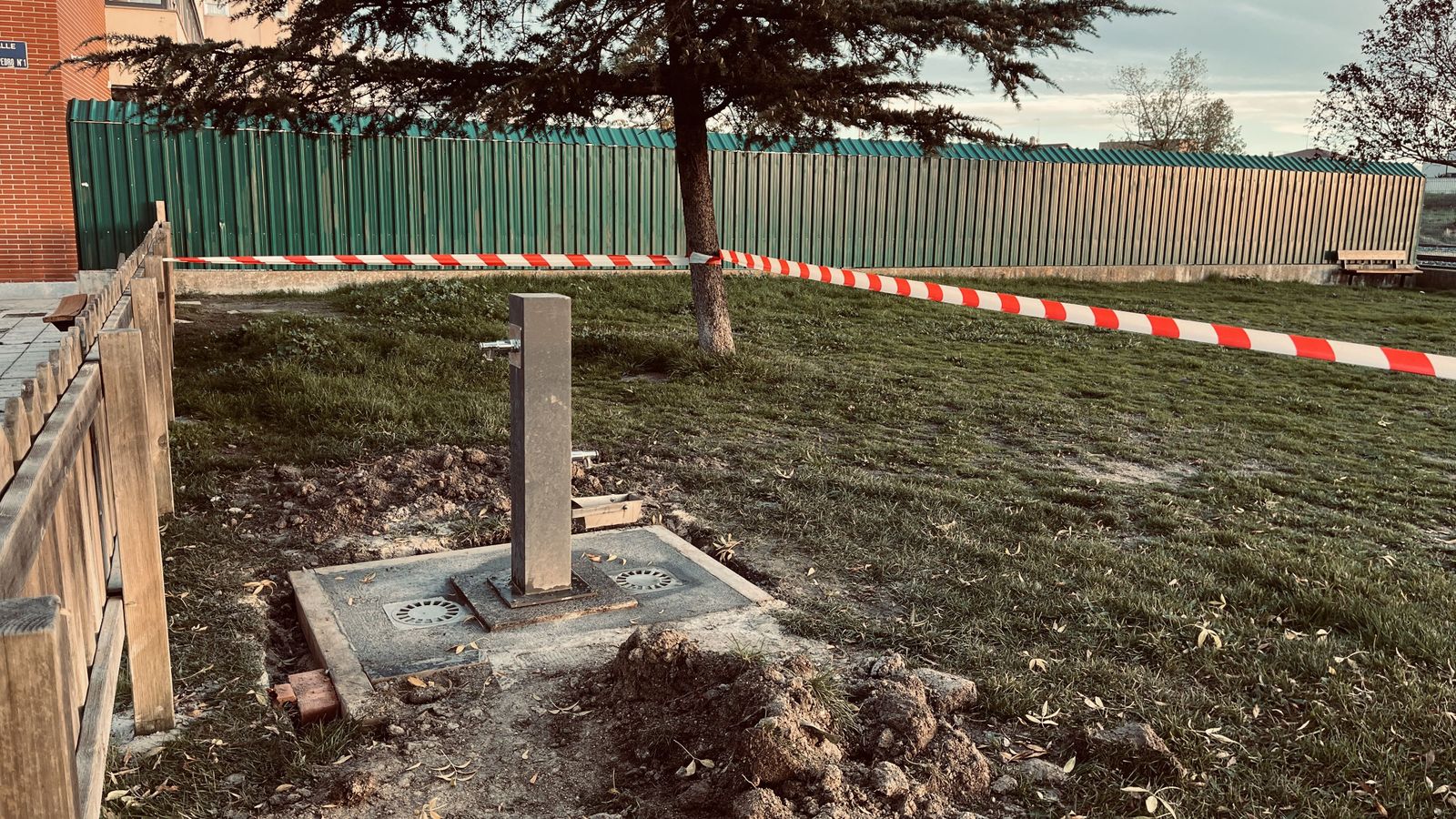 Fuente del parque de perros de Peñaranda de Bracamonte