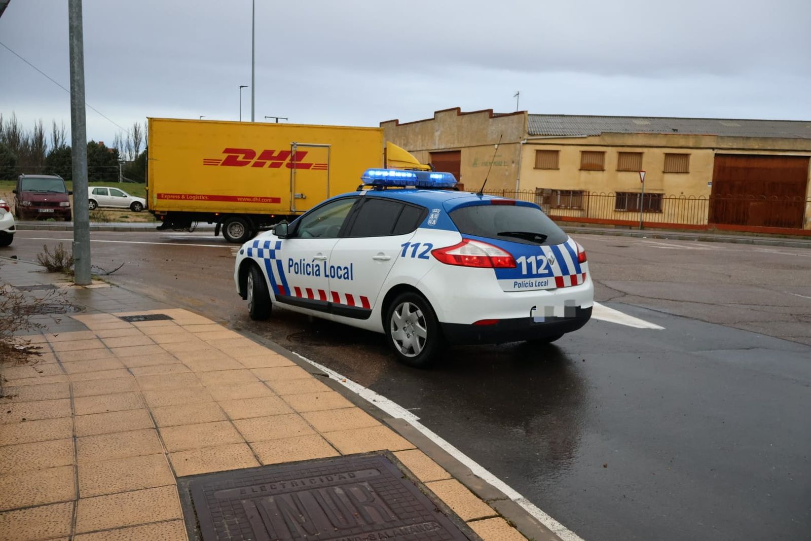 Accidente en Carbajosa de la Sagrada