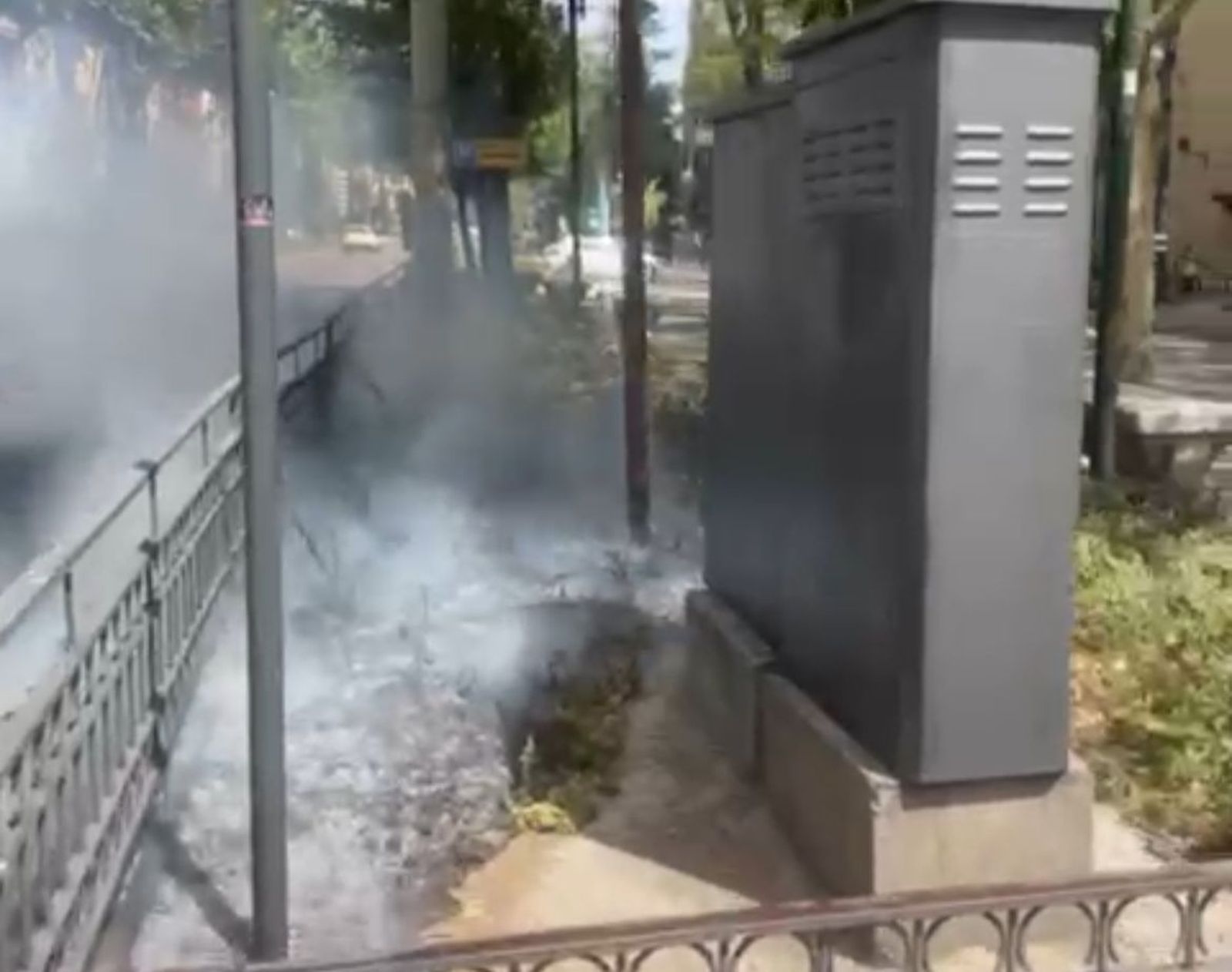 Incendio en Carmelitas