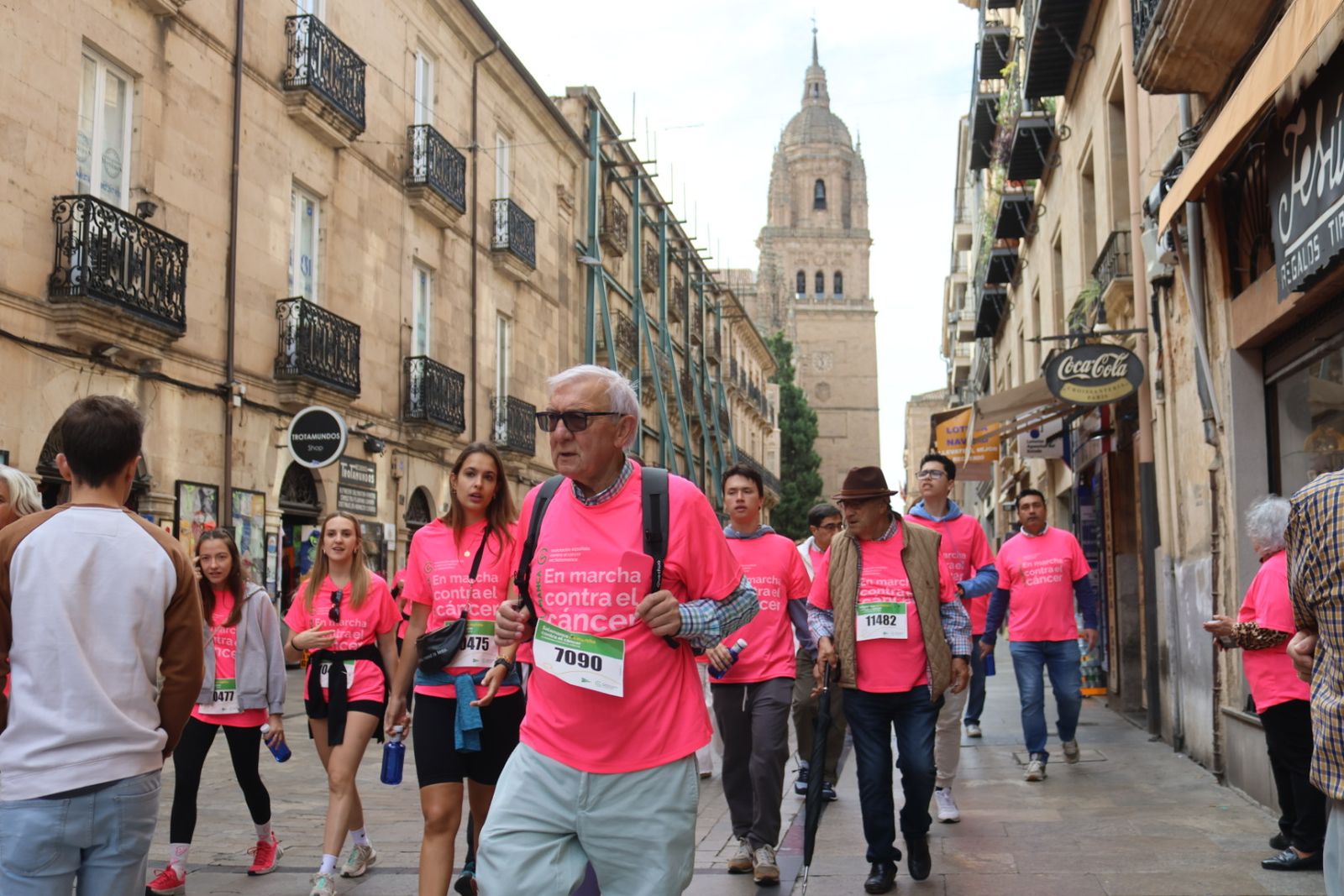 La marcha contra el cáncer vuelve a Salamanca un año más