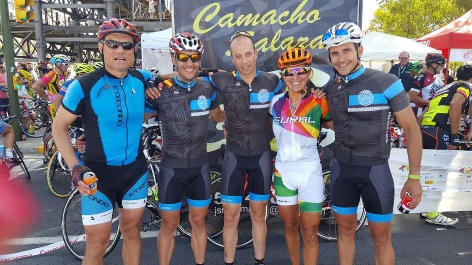 Buen papel de los policías salmantinos en sus Juegos Europeos