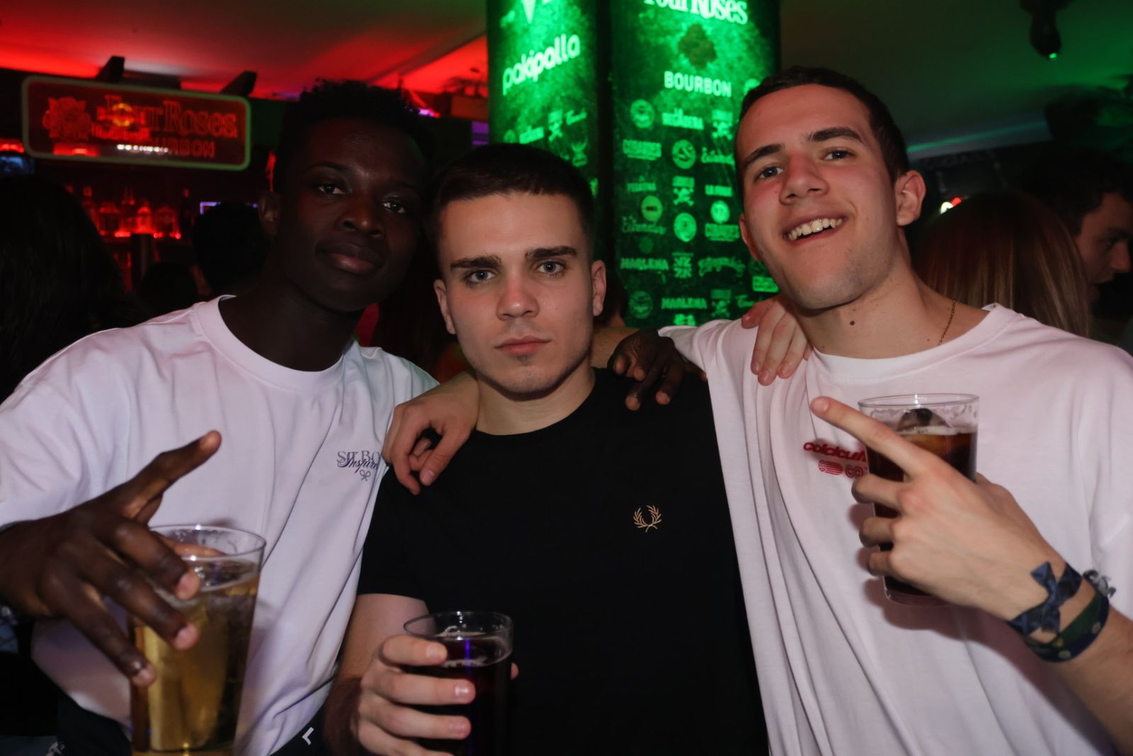 Salamanca de noche, sábado 17 de enero