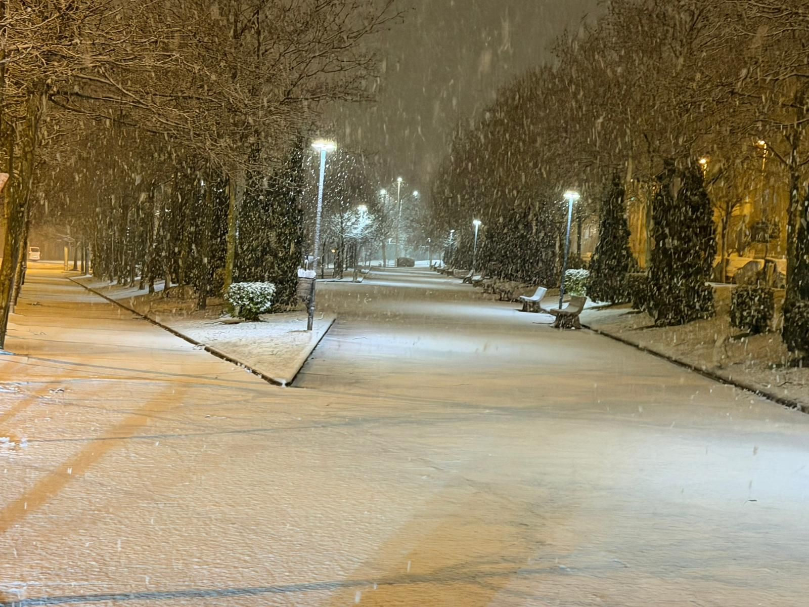 Nevada en Salamanca 28 de enero 2026