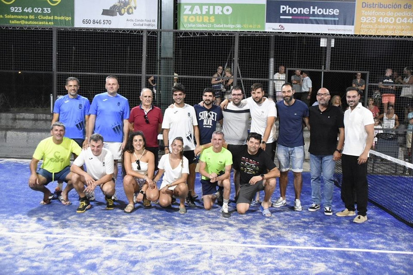 II Torneo de Pádel de Ciudad Rodrigo. Fotos Ayuntamiento de Ciudad Rodrigo