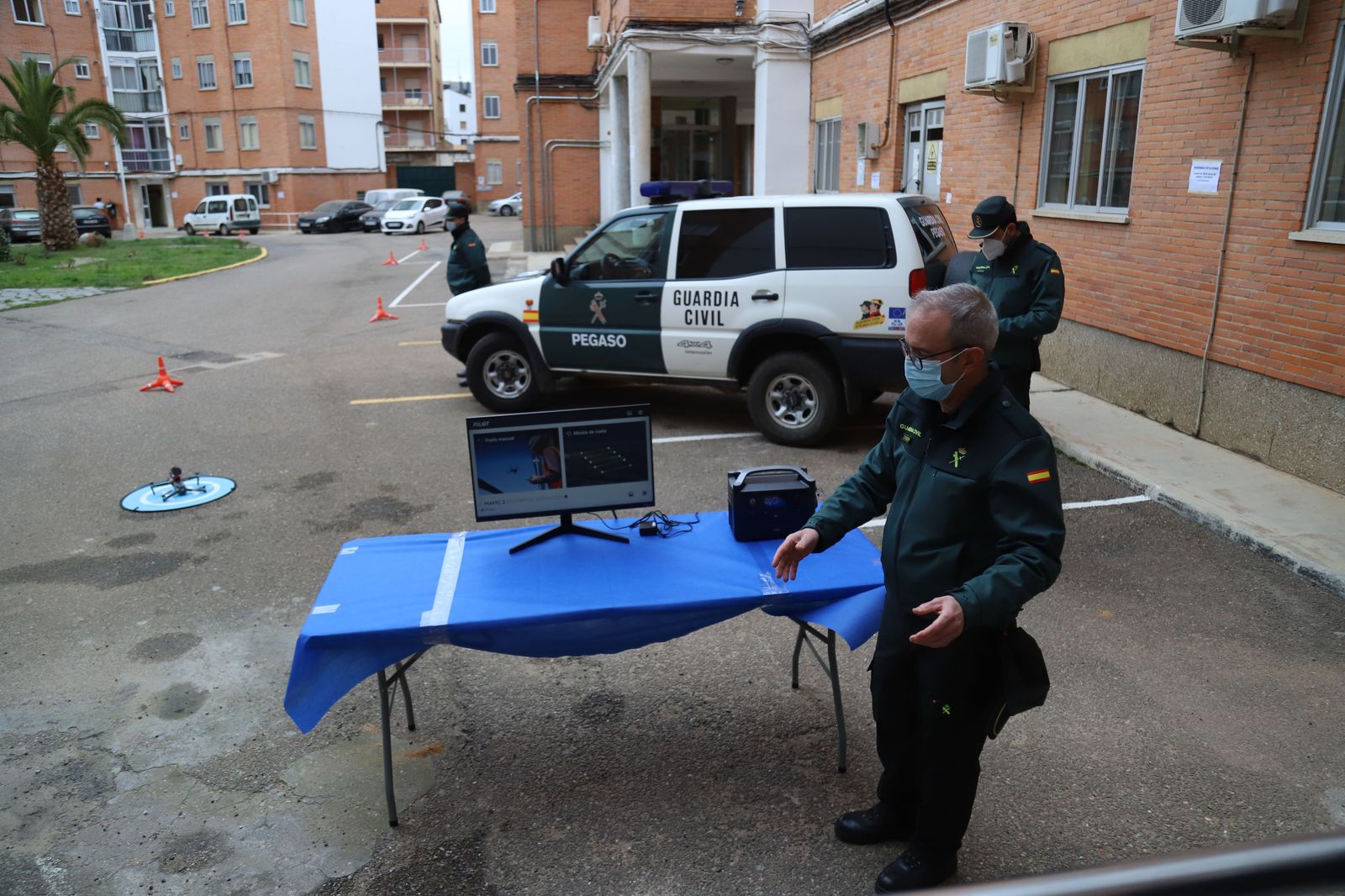 La Guardia Civil de Zamora presenta su nuevo dron Foto María Lorenzo