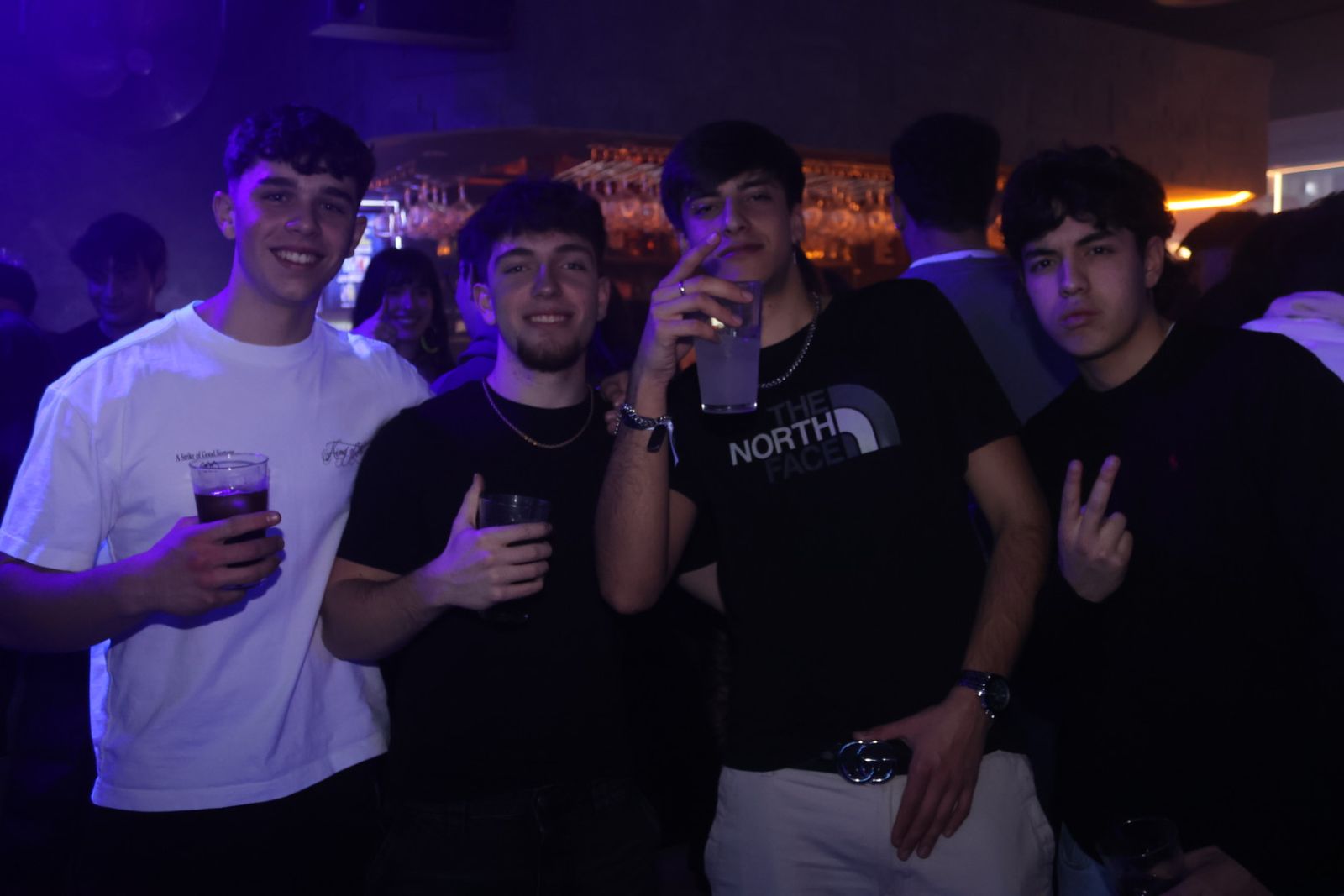 Salamanca de noche, jueves 23 de enero