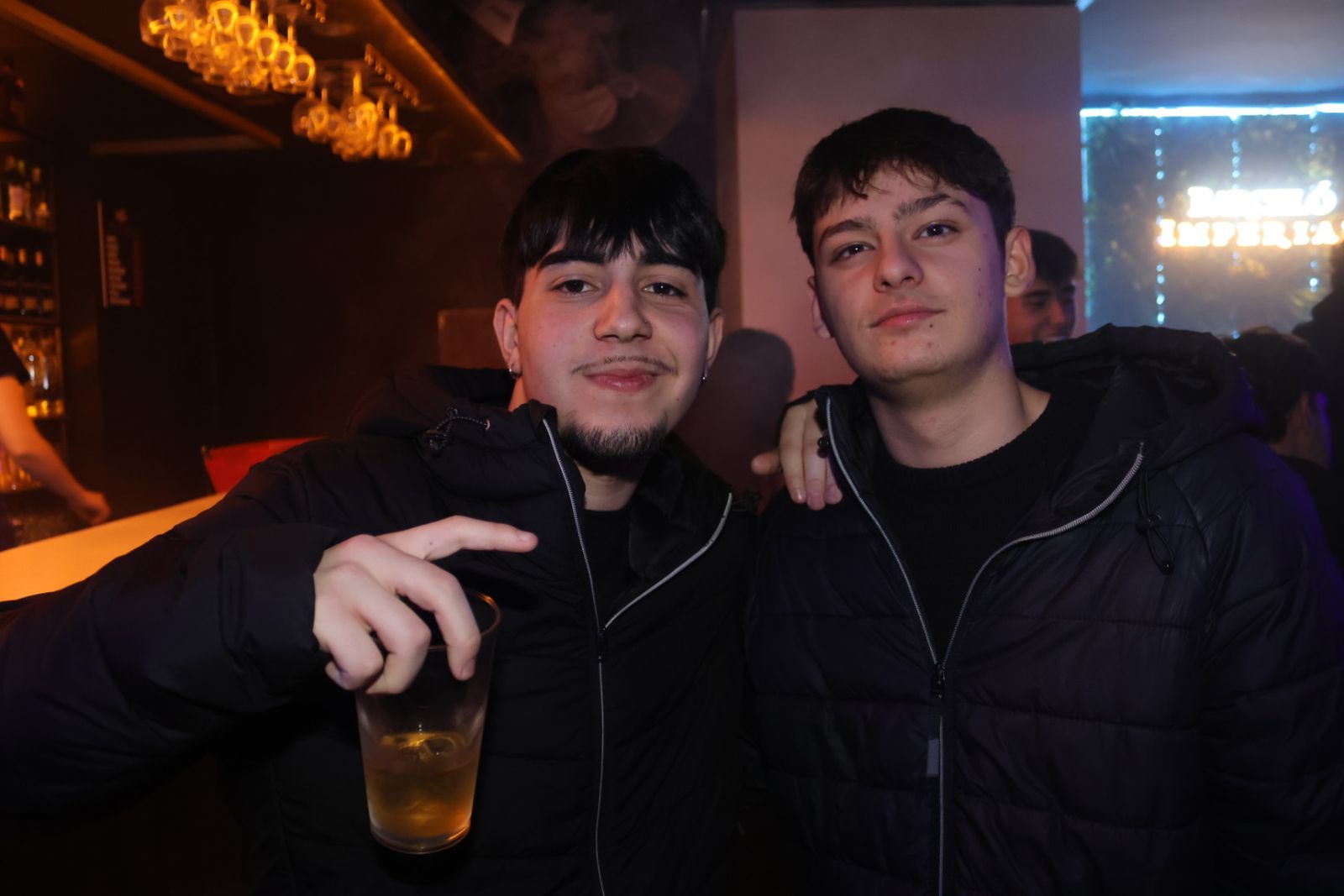 Salamanca de noche, sábado 17 de enero