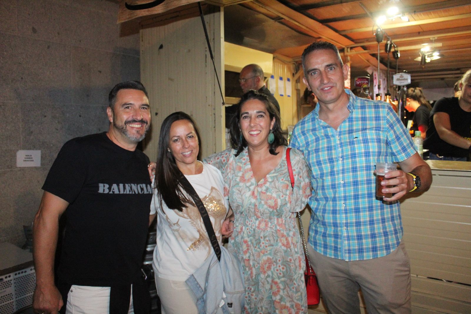 Ambiente en la Feria de Día en la tarde de este jueves