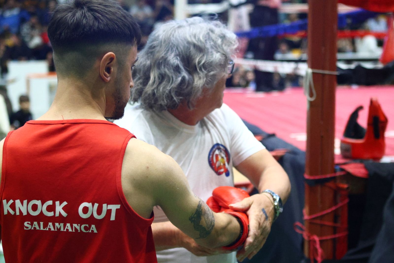 Velada de Boxeo en el Pabellón de San José