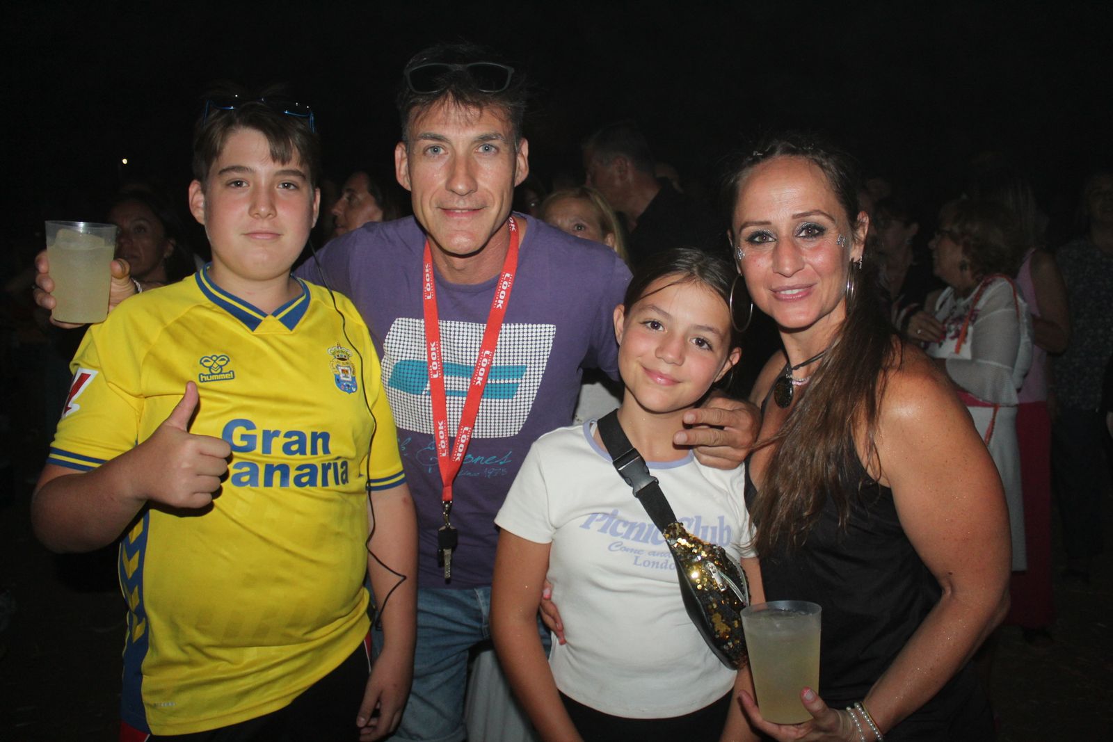 Salamanca de noche, sábado 23 de agosto