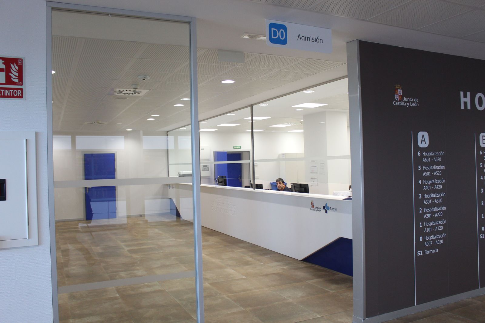 Hospital Universitario de Salamanca. Foto de archivo