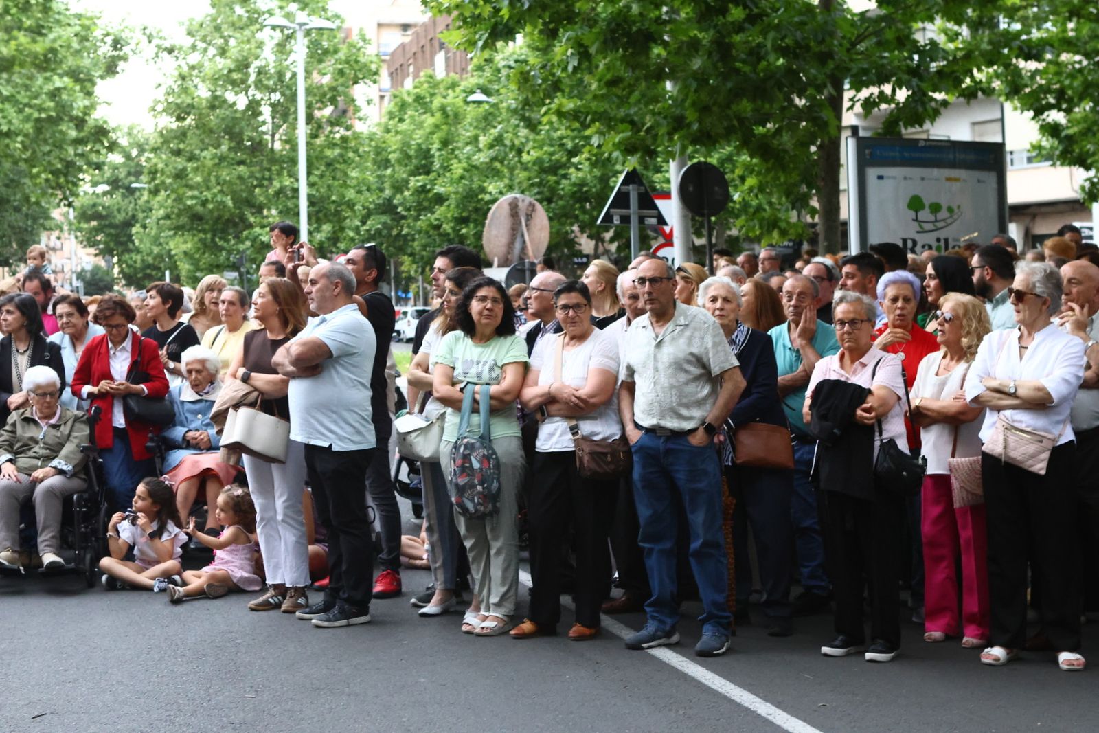 Procesión con motivo de la festividad de María Auxiliadora