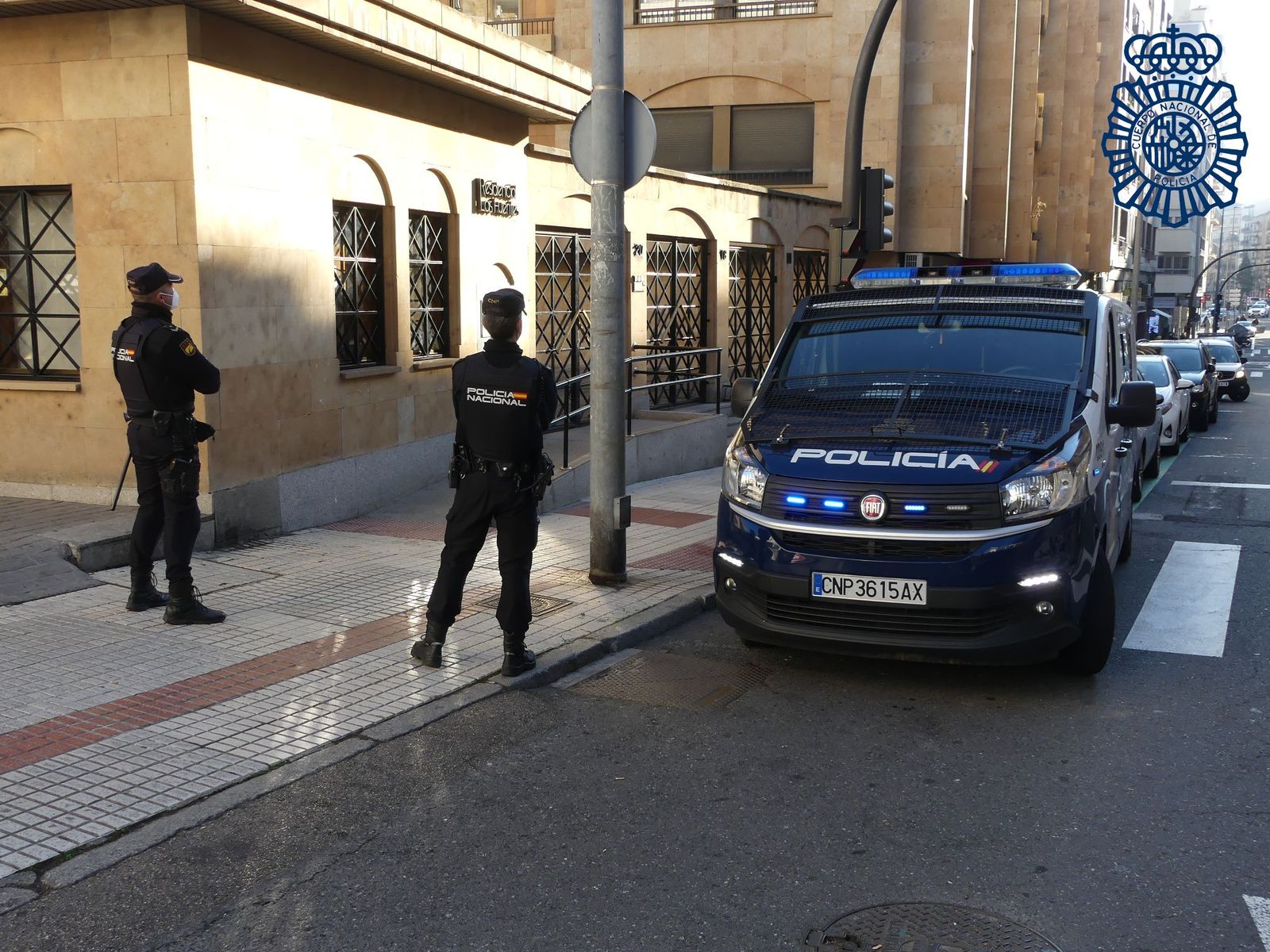 Operación en Salamanca.