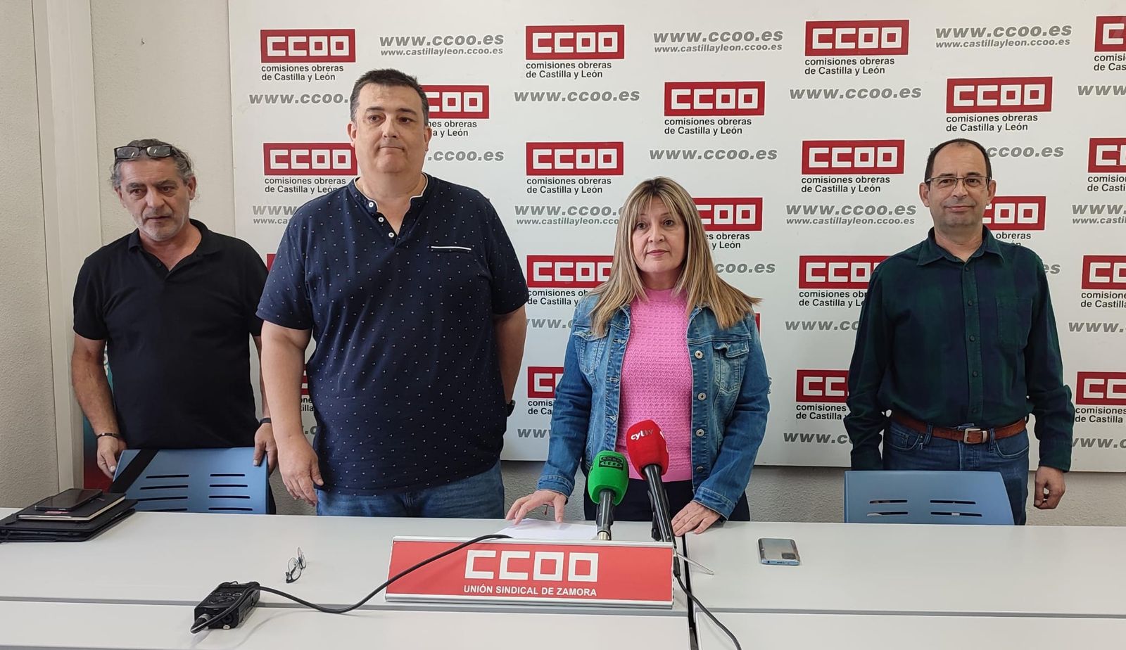 Reivindicaciones de CCOO y AUME respecto a Montelarreina