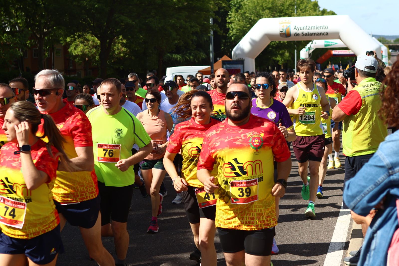 Carrera Cívico Militar en Salamanca