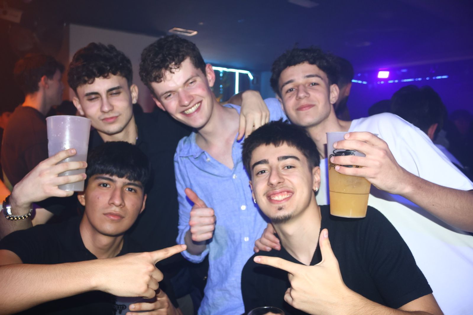 Salamanca de noche, sábado 21 de febrero