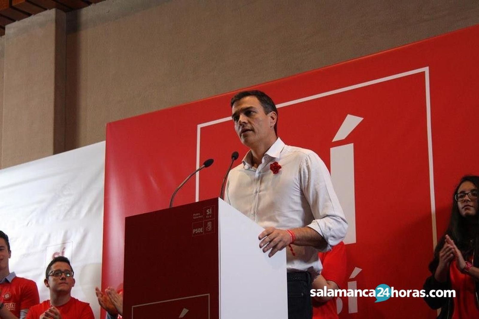 Pedro Sánchez en Salamanca