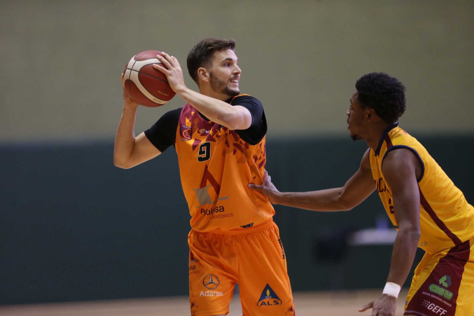 Carlos Hidalgo, en un partido anterior.