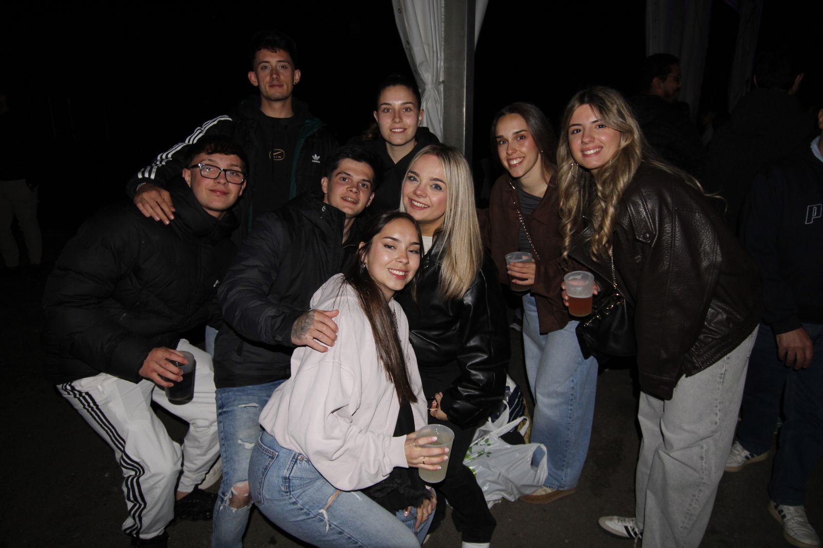 Salamanca de noche, sábado 16 de mayo