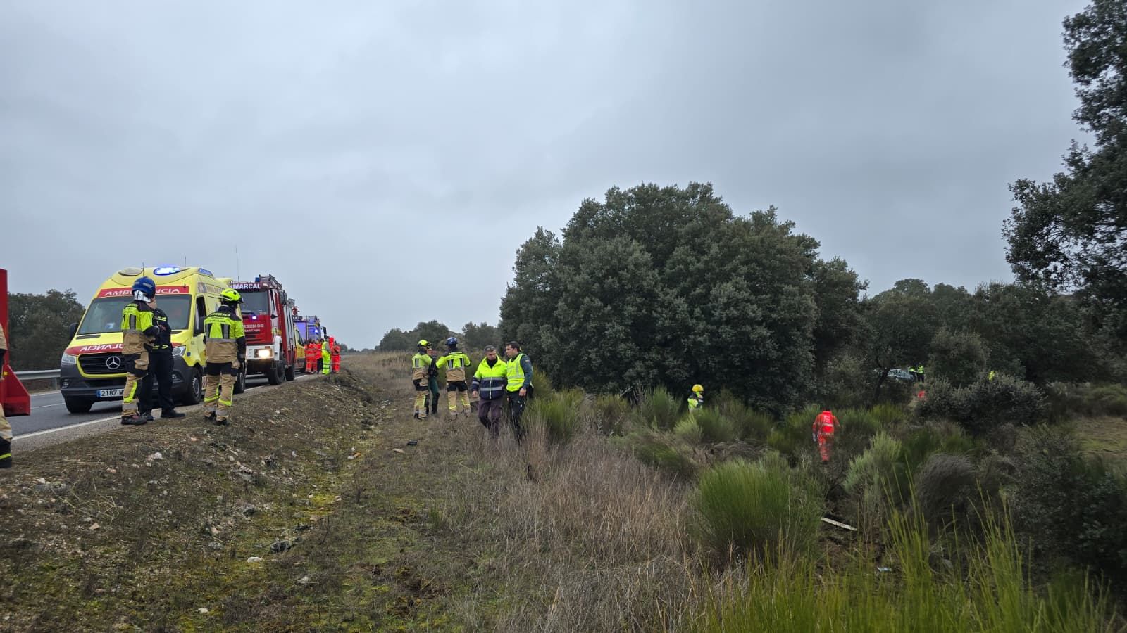 Accidente persecucción Villaseco de los Gamitos