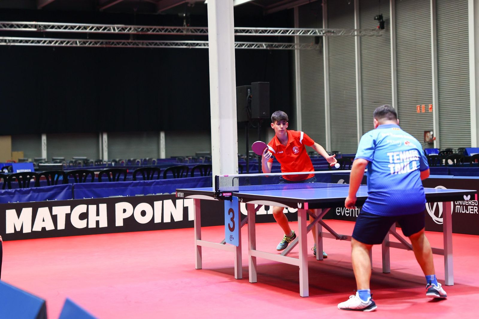 Torneo de tenis de mesa para personas con discapacidad intelectual. FOTO: RFETM Alba Pacheco