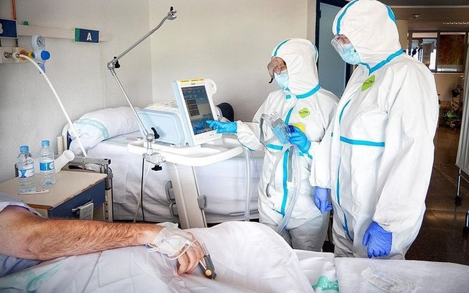 Pacientes COVID-19. Foto: Europa Press