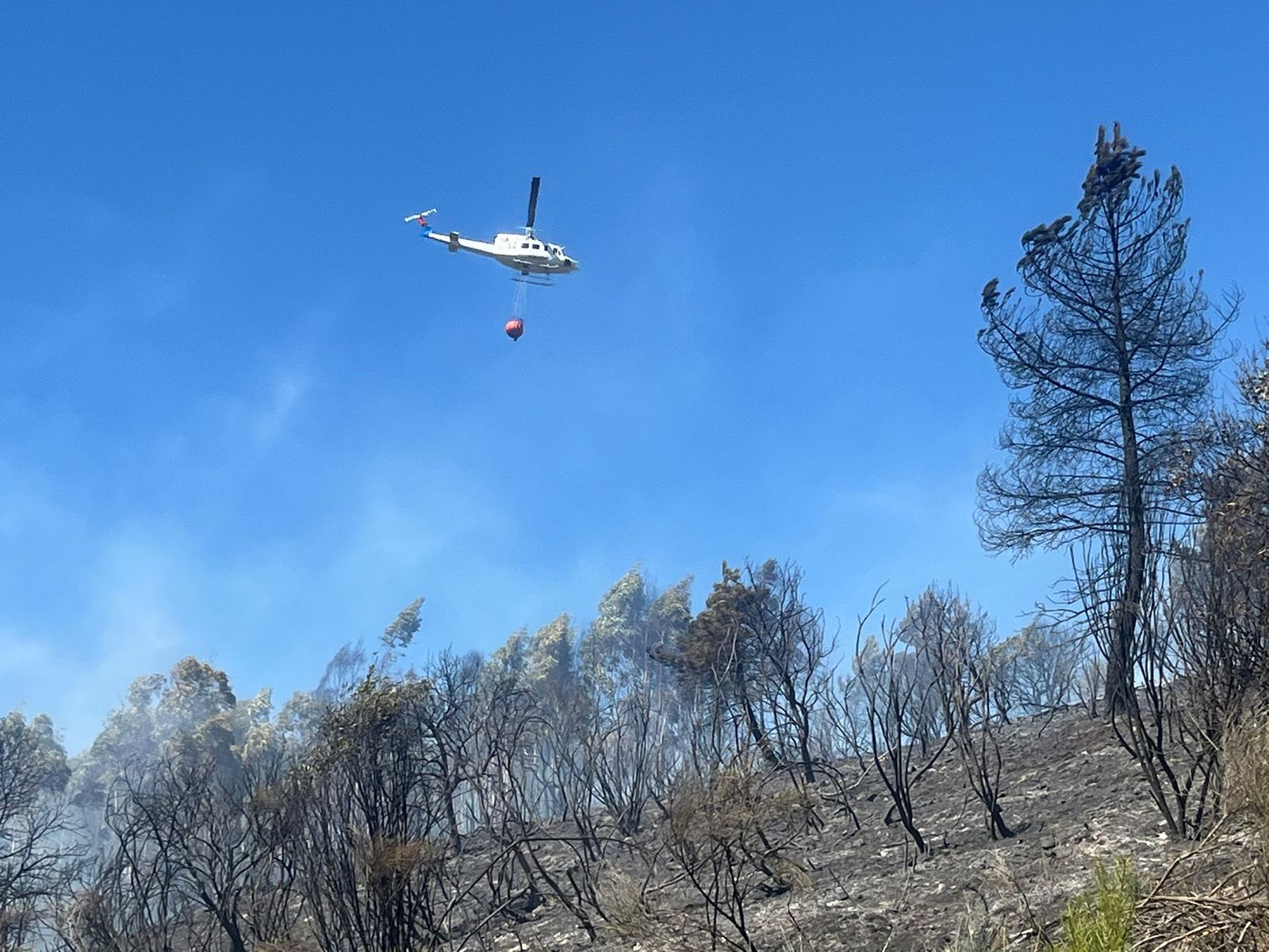 Incendio en Garcibuey