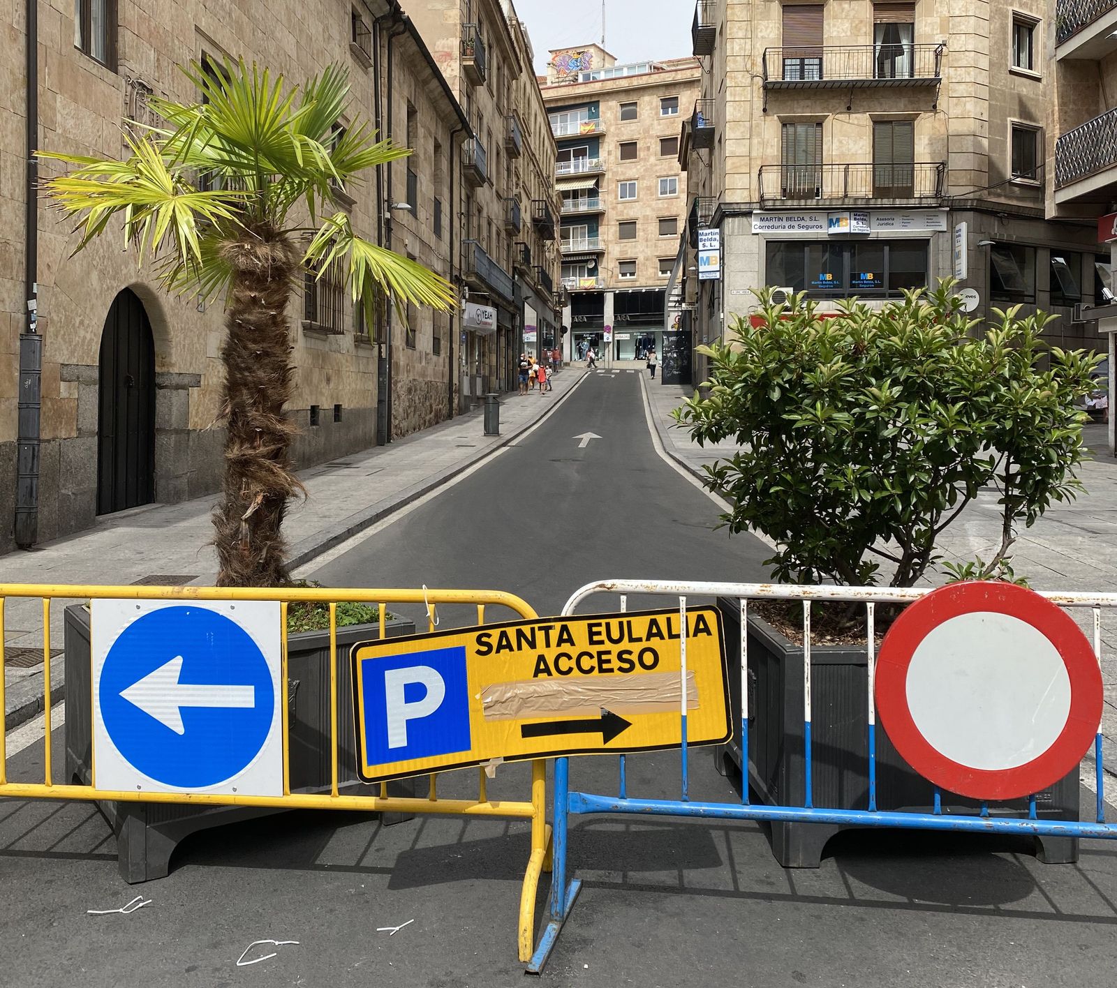 Foto. Calle Correhuela Salamanca