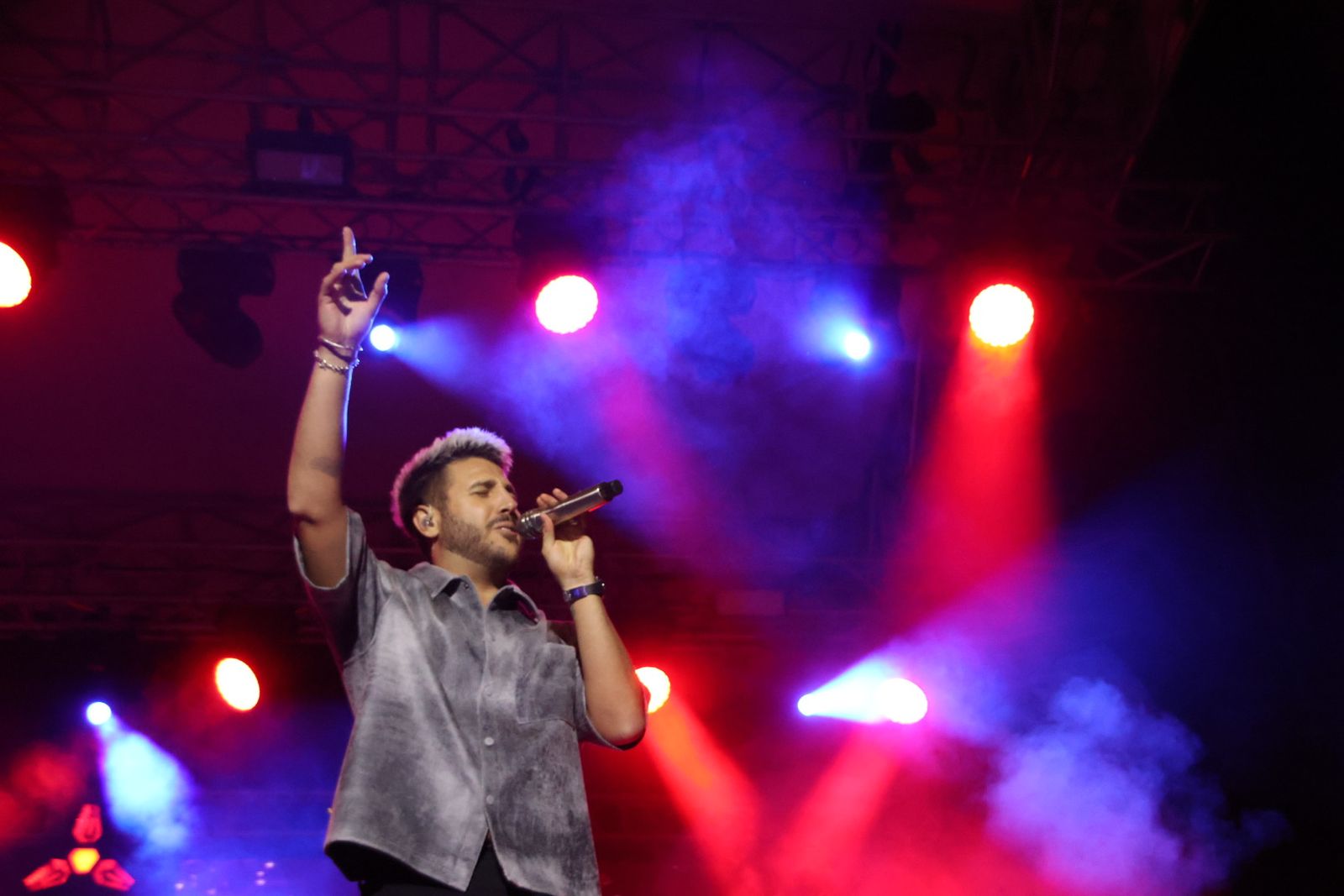 Concierto de Antonio José en la Plaza Mayor