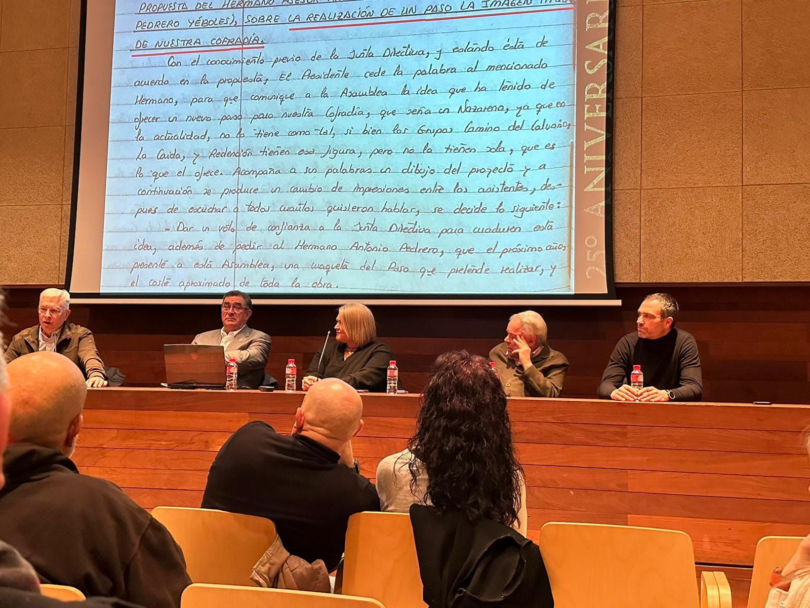 Un instante de la mesa redonda