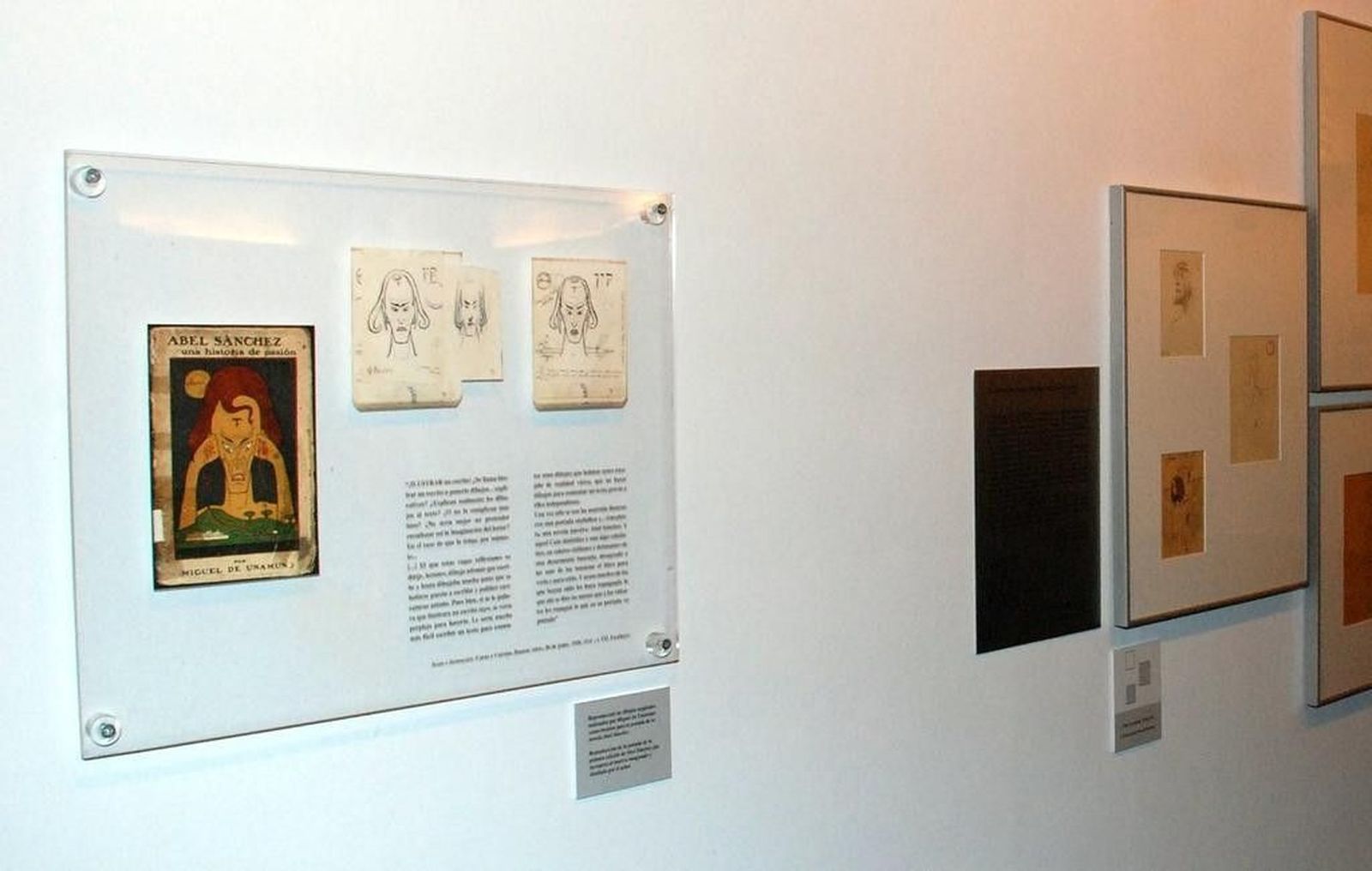 Visita guiada a la exposición de dibujos de Unamuno en Ciudad Rodrigo
