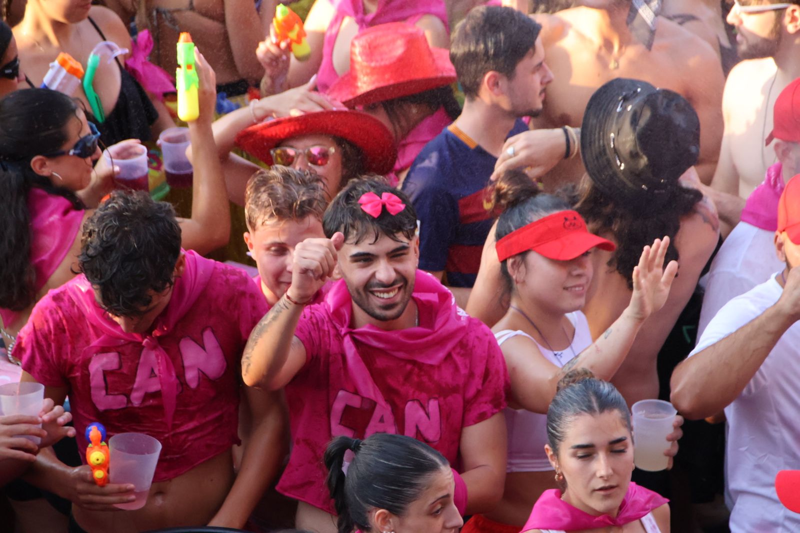 Chupinazo en Carbajosa con batucad