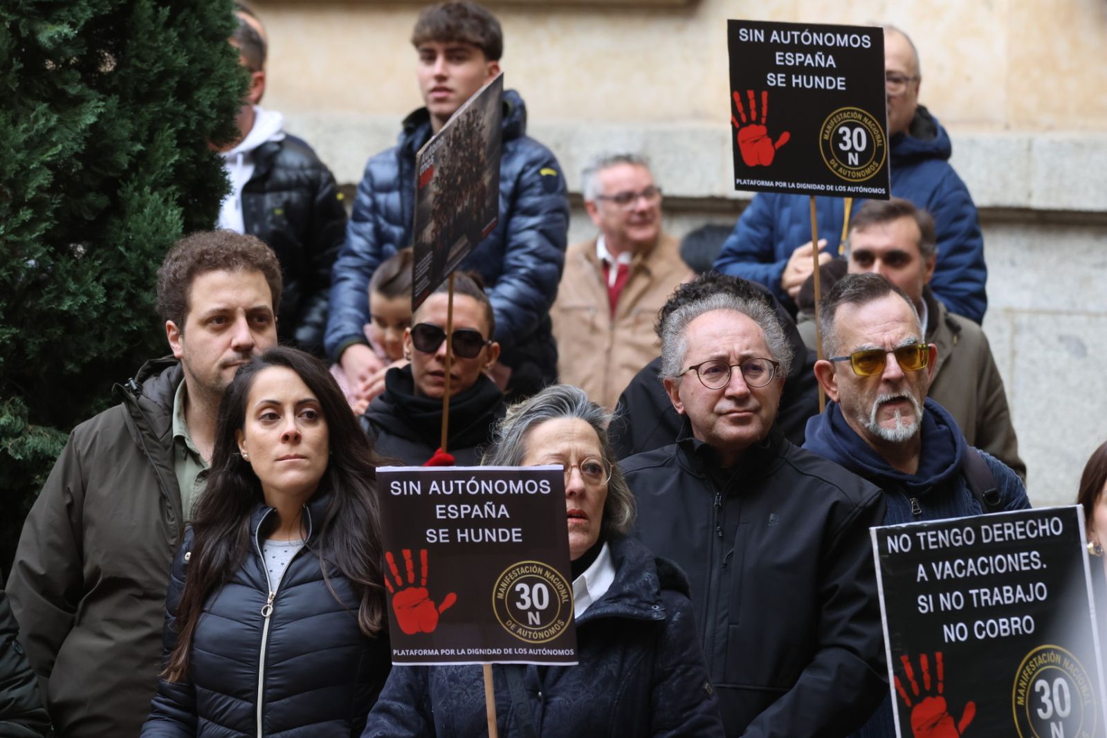 Manifestación de Autónomos por el 30N