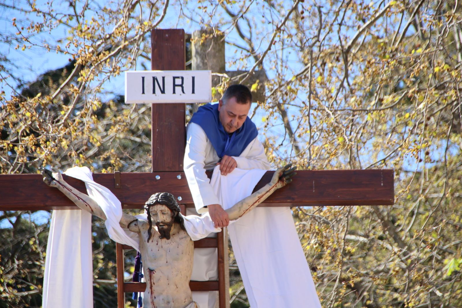 El Descendimiento vuelve al Humilladero del Campo de San Francisco recuperando su escenario tradicional dos años después