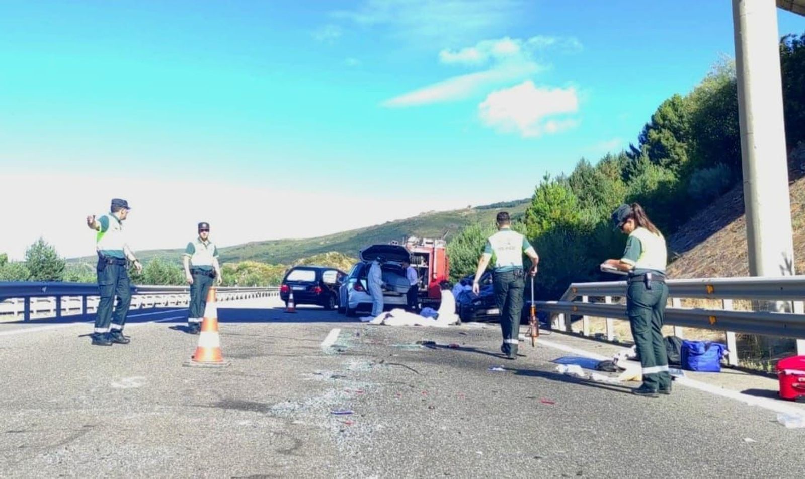 Accidente mortal en la A-52 en Zamora. Archivo