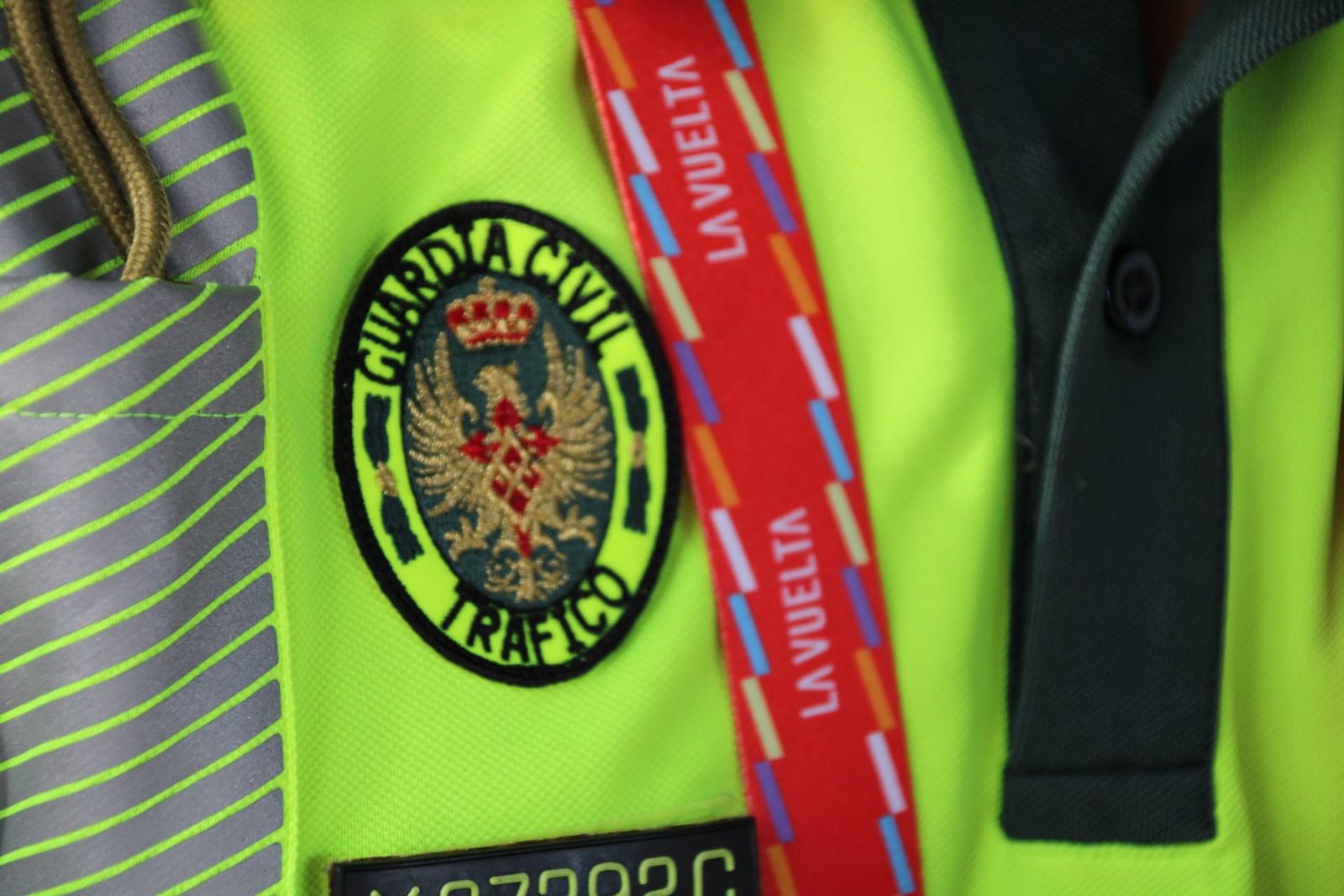 Así es el dispositivo de seguridad de la Guardia Civil en una etapa de La Vuelta