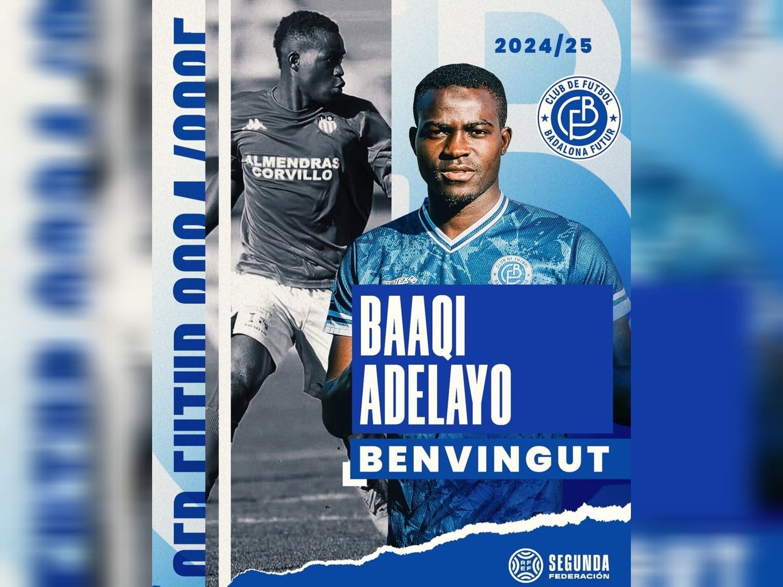 Baaqi Adelayo, nuevo jugador del Badalona