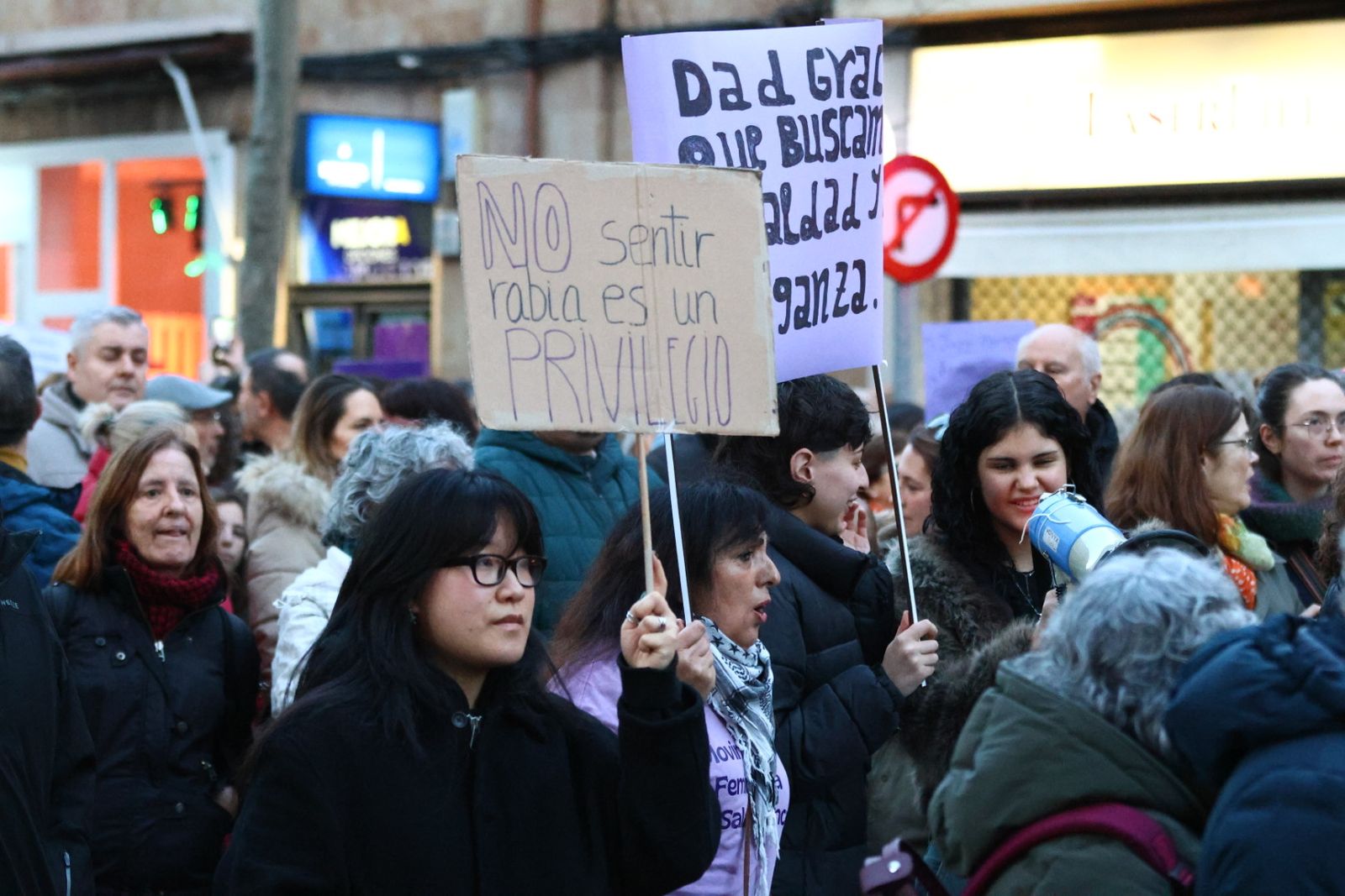 Manifestación por el 8M en Salamanca