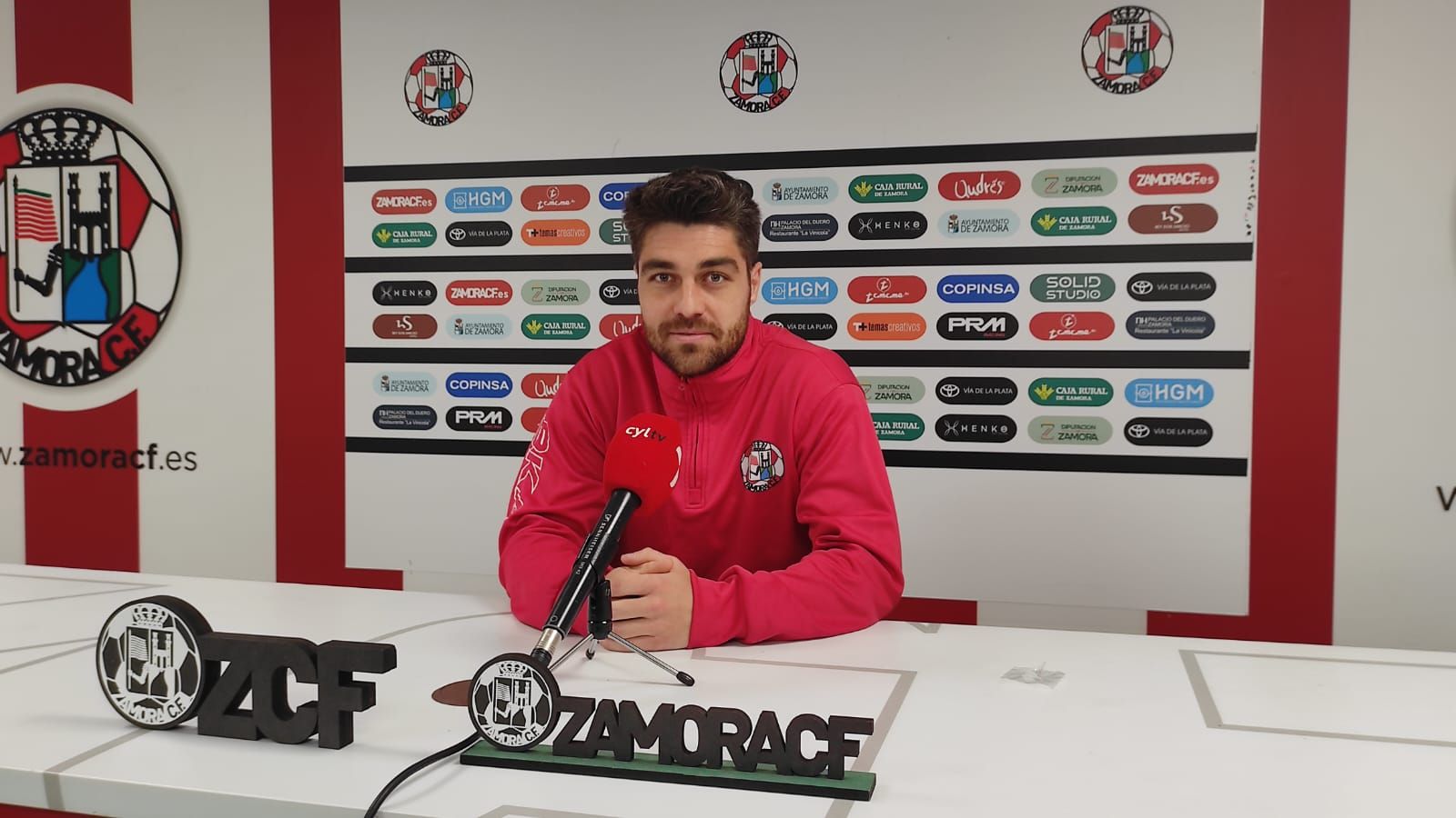 Juanan, centrocampista del Zamora CF.